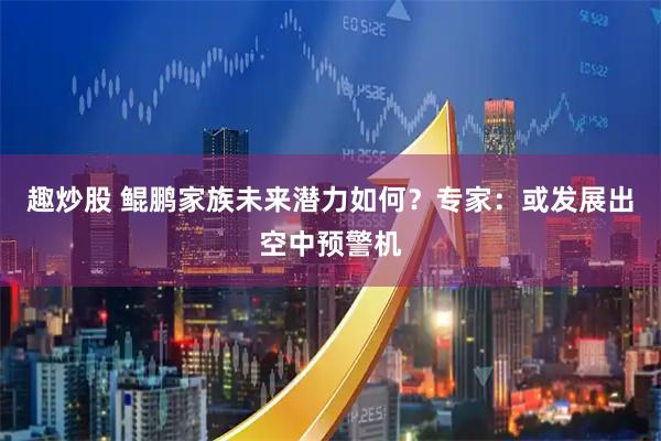 趣炒股 鲲鹏家族未来潜力如何？专家：或发展出空中预警机