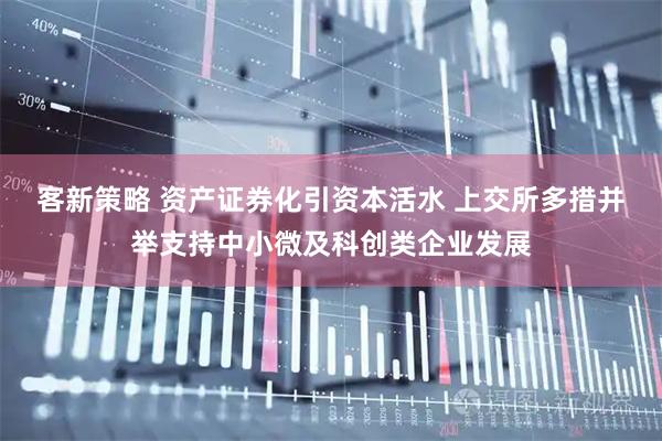 客新策略 资产证券化引资本活水 上交所多措并举支持中小微及科创类企业发展